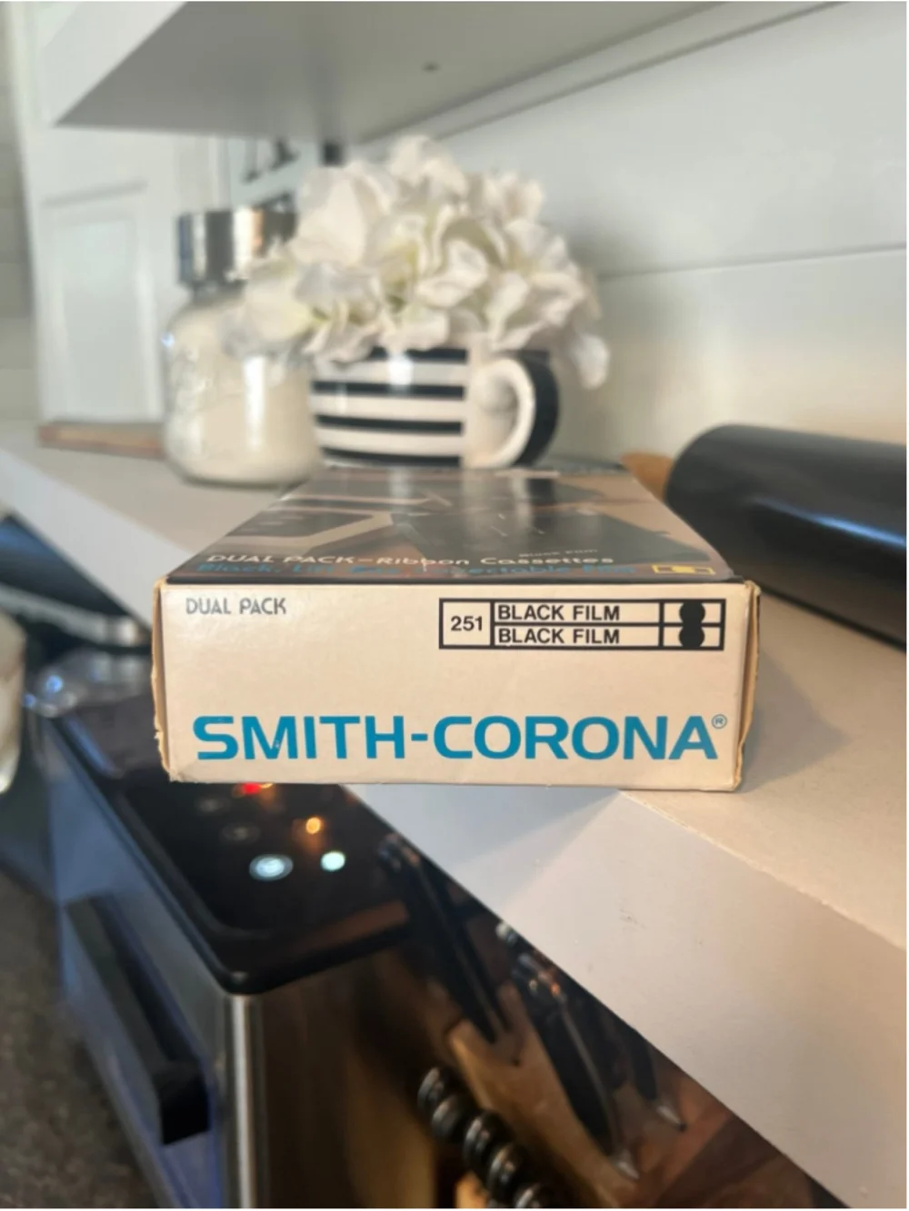 Vintage Smith Corona Typewriter Supplies 251 Double Pack Cassette Black Ribbon